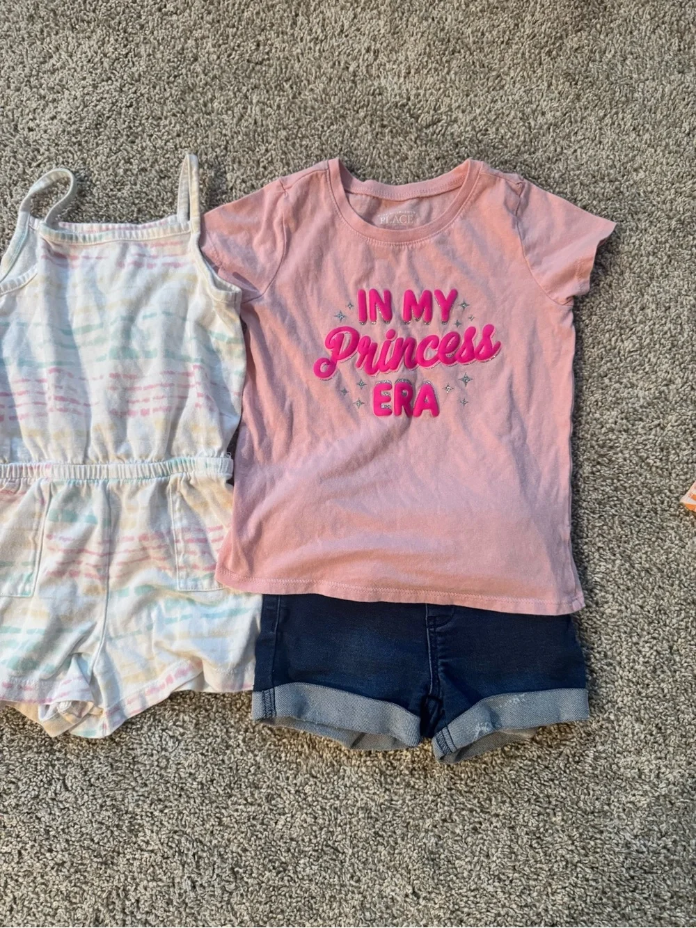Old Navy Girls 4T Summer Clothing Bundle Romper, Shorts, T-Shirts Girls outfits